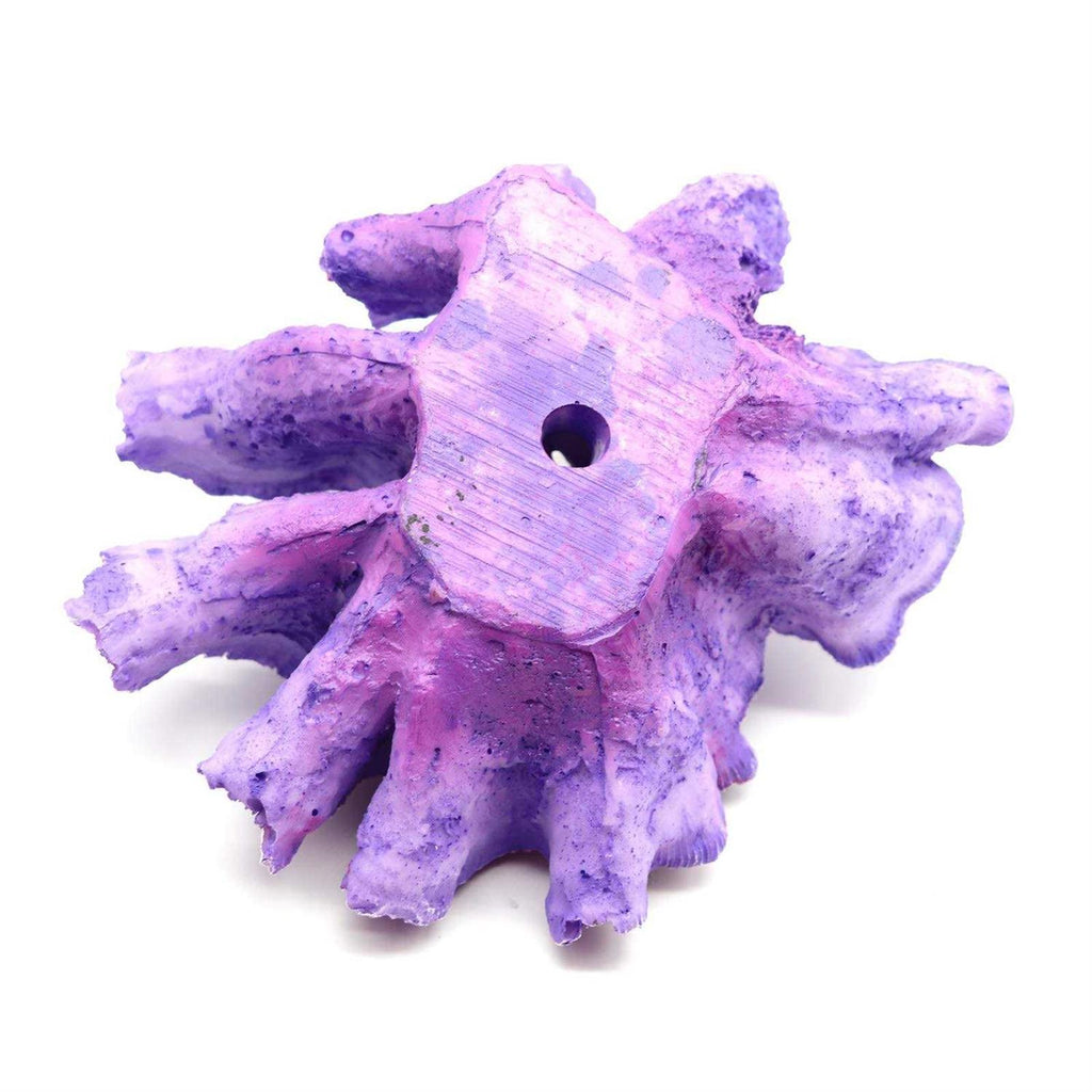 Aquarium Coral Ornaments Purple S645