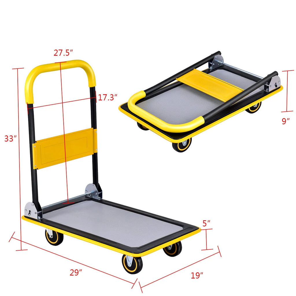 Folding Platform Cart Dolly Hand Truck N73499