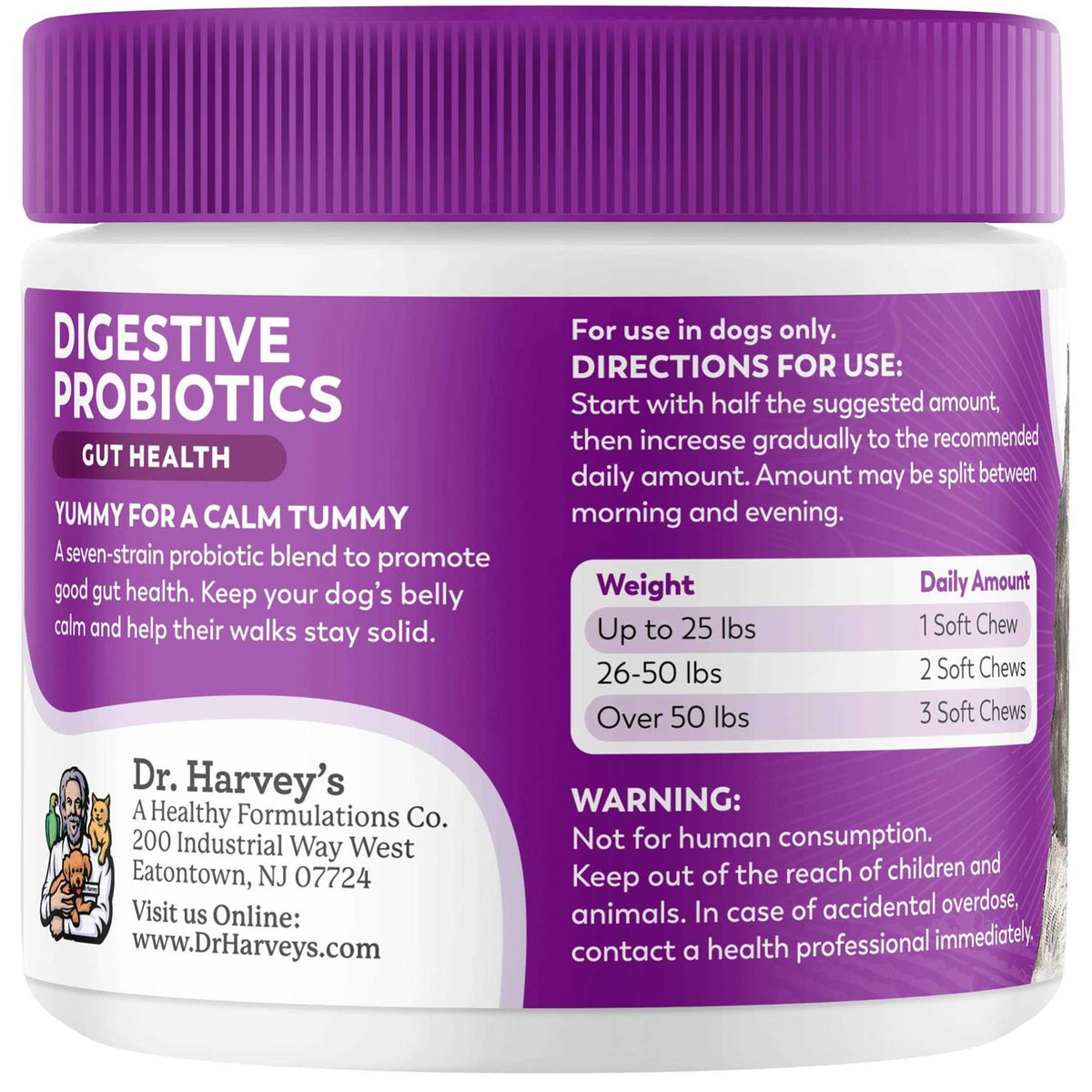 Probiotics Gut Health for Dogs Soft Chews Z926127