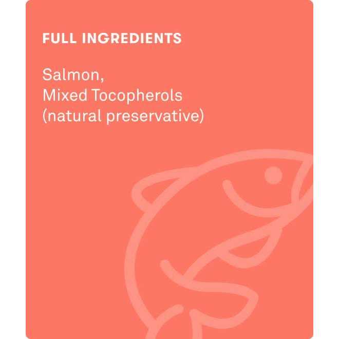 Freeze Dried Salmon Dog Food Topper W4898