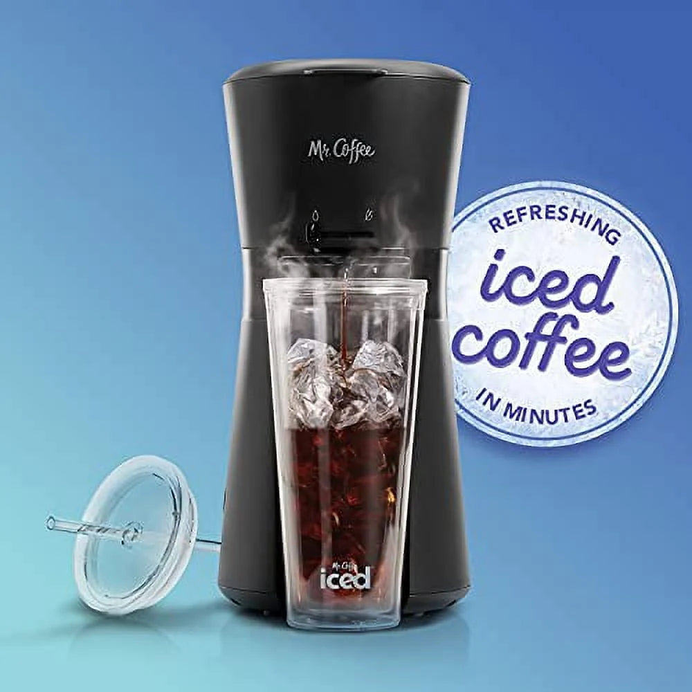 Iced Coffee Maker with Reusable Tumbler and Filter T40506