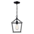 Black Mini Pendant Hanging Light Y181756
