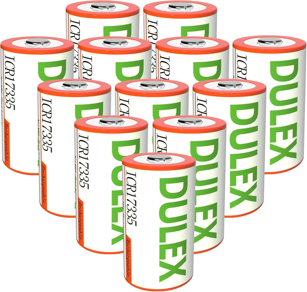 123A Rechargeable Batteries 12-Pack K32659