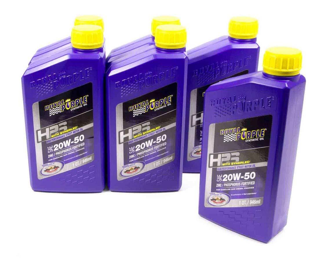 Royal Purple 31250 HPS Street Synthetic Motor. case Of 6 (1-quart) C604012
