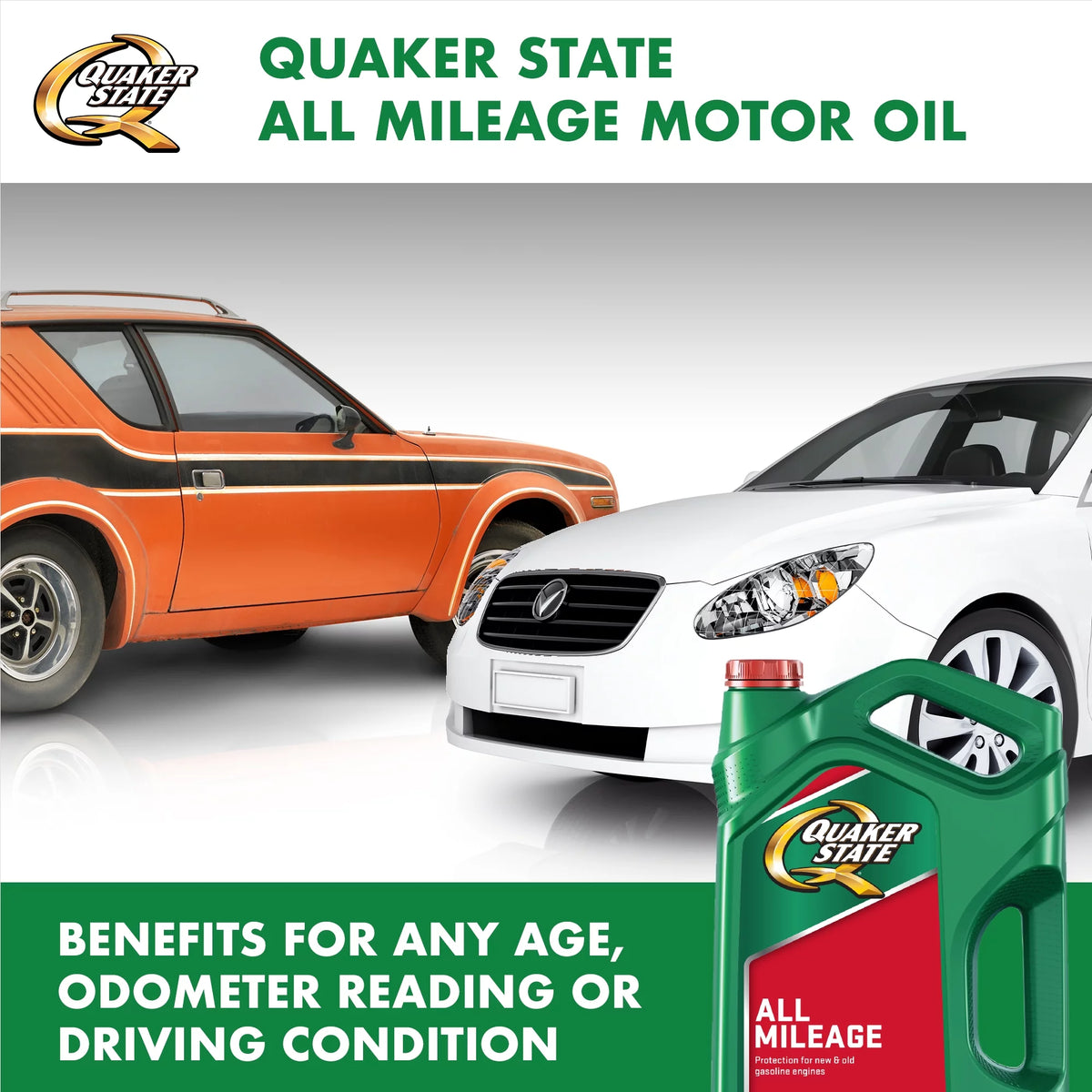 10W-30 Motor Oil, 1 Quart L7296