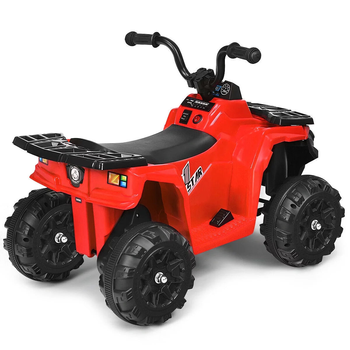 6V Battery Powered Kids Ride On ATV 4-Wheeler Quad H5371