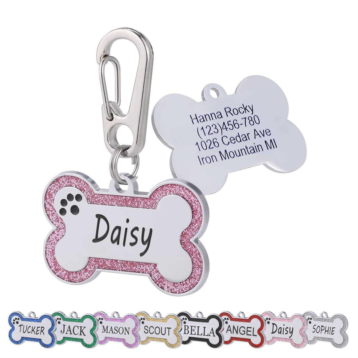 Stainless Steel Pet ID Tags V994