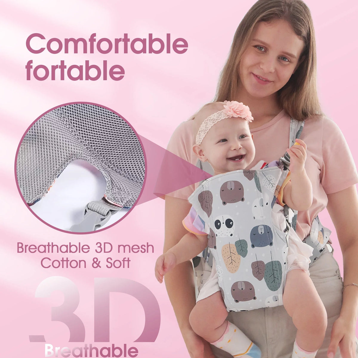 4 in 1 Ergonomic Baby Carrier Y9213