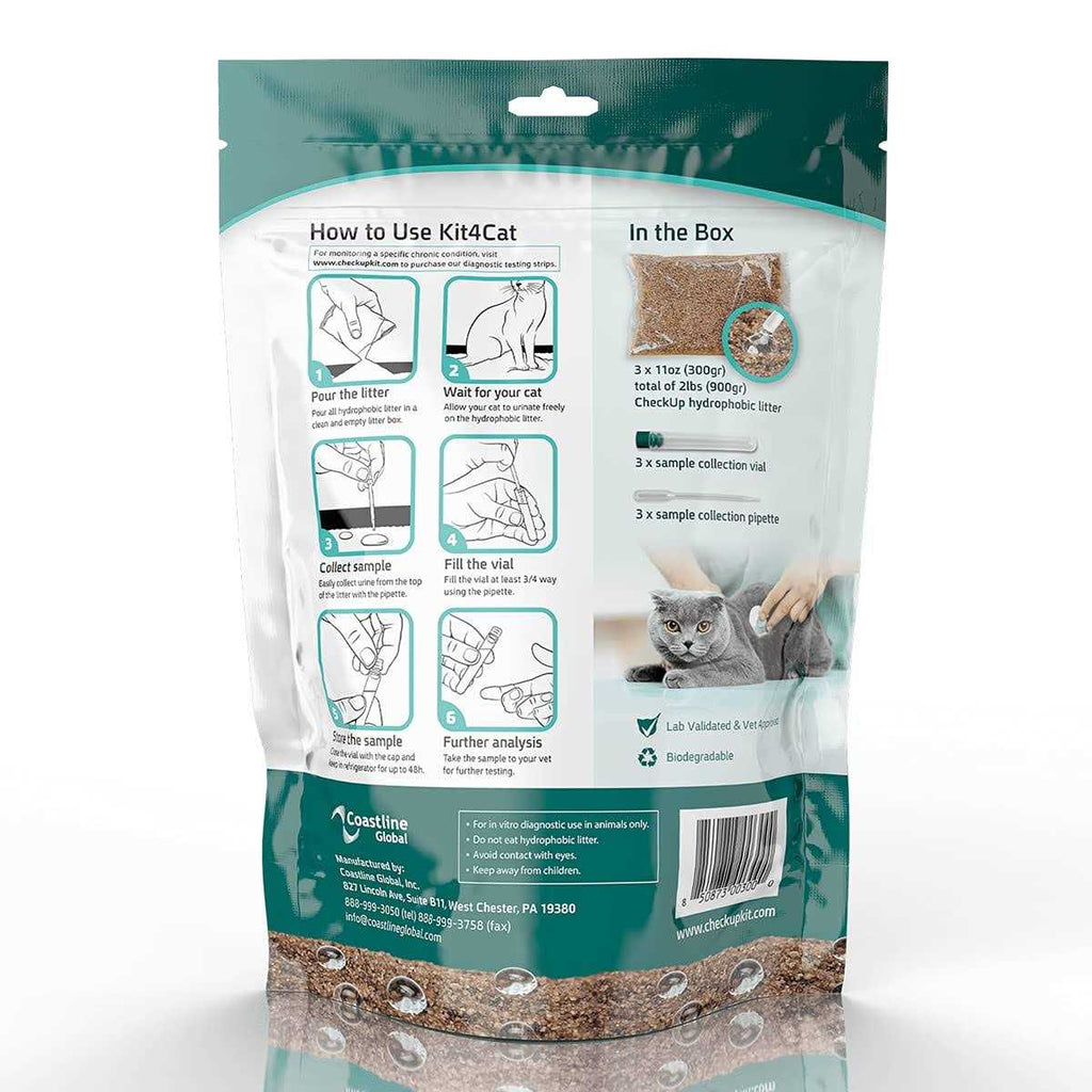 Hydrophobic Litter Sand Cat Urine Sample Collection Kit Q765