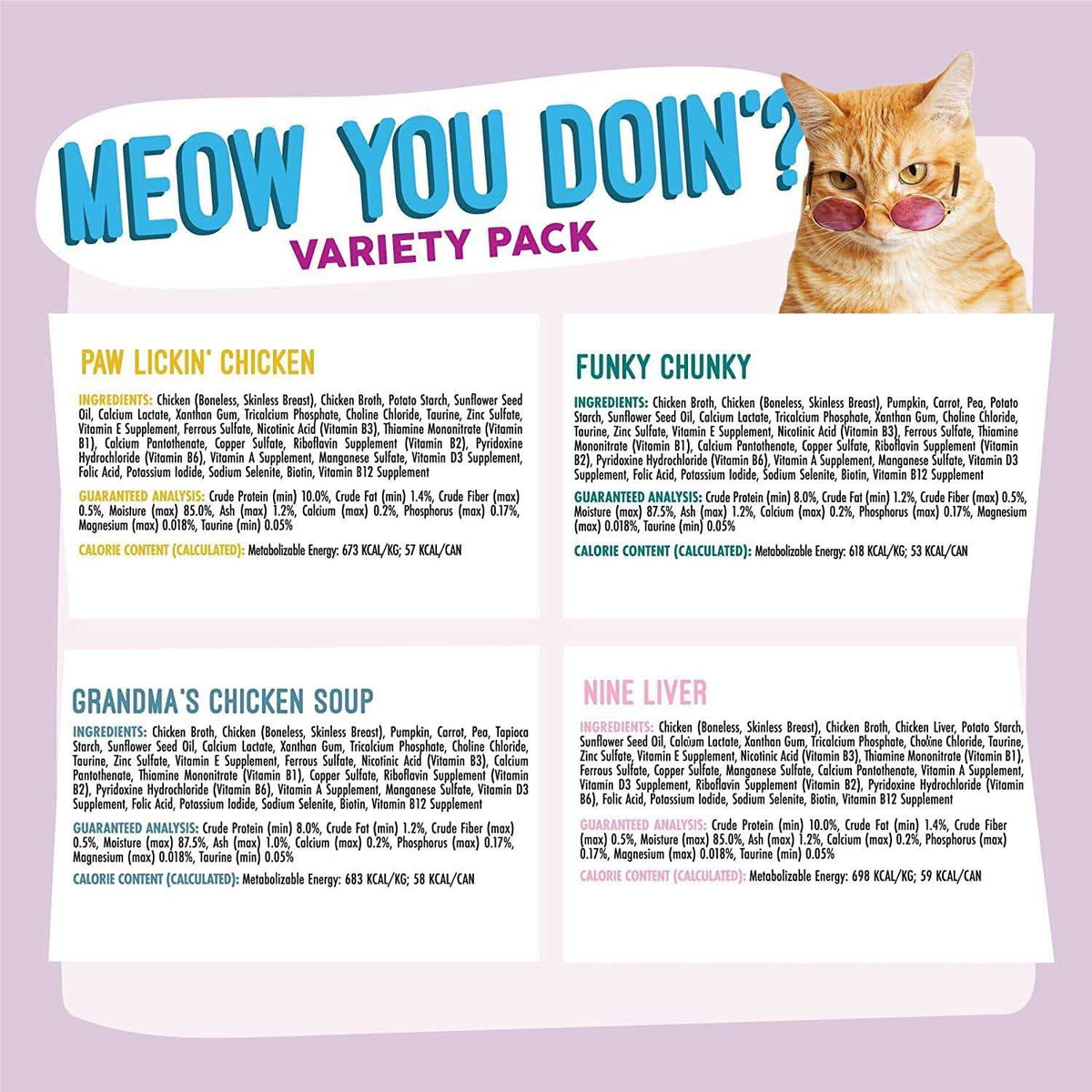 Canned Cat Food Variety Pack R533309