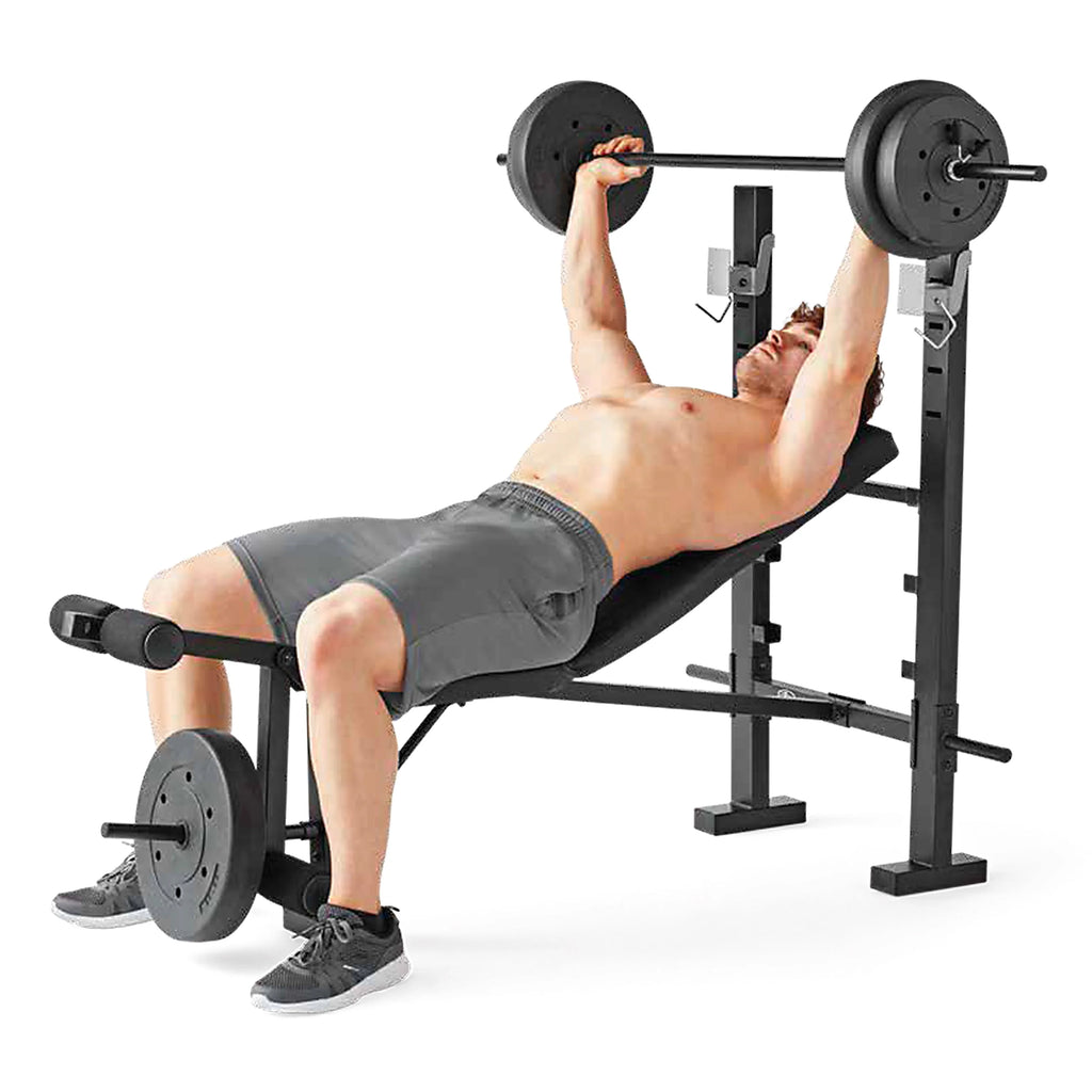 Bench & Rack Combo with Leg Press L485