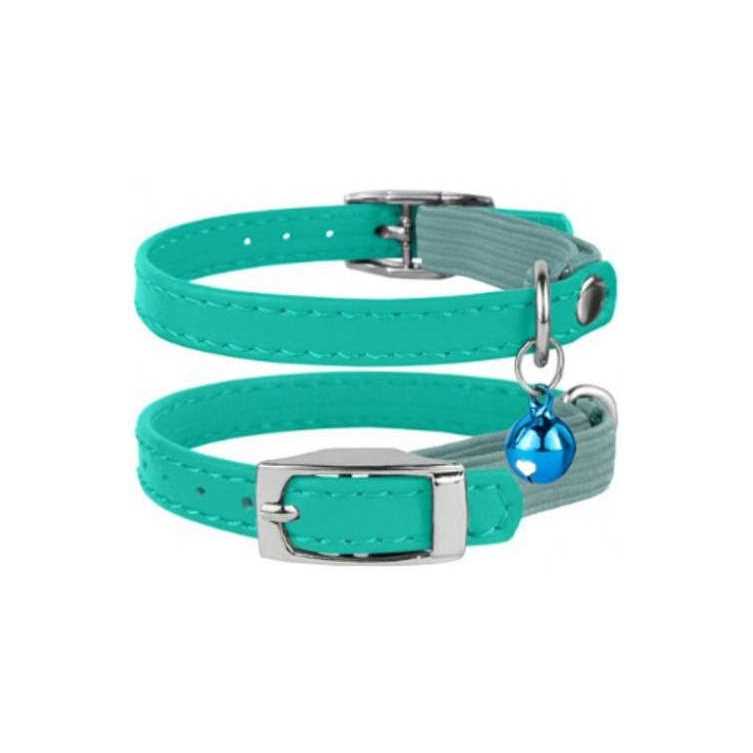 Leather Cat Collar with Bell A961248