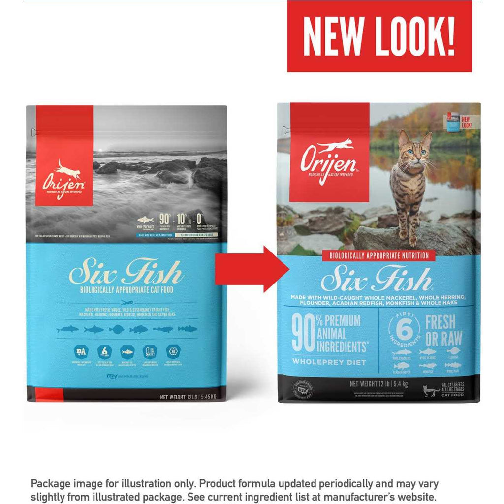 Six Fish Cat Dry Food G990827