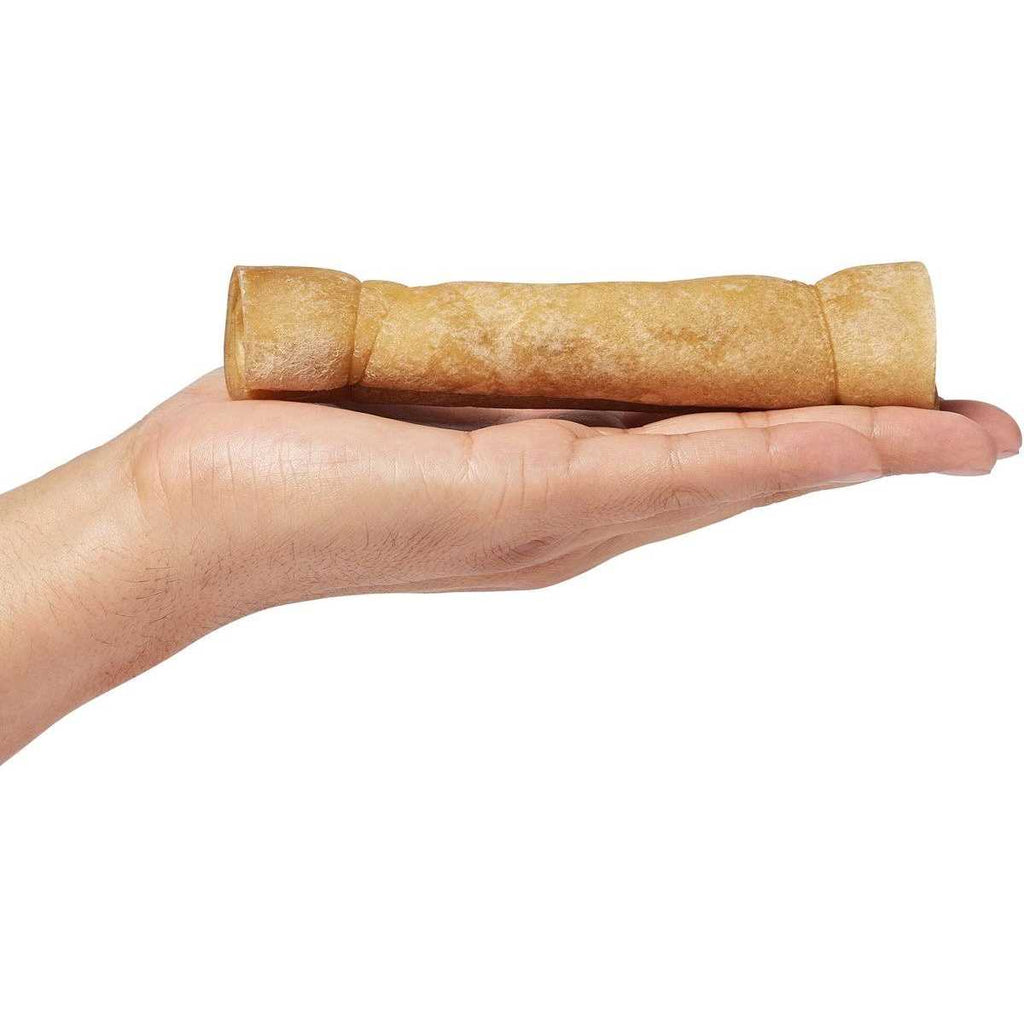 Water Buffalo Cheek Rolls Dog Chew L264