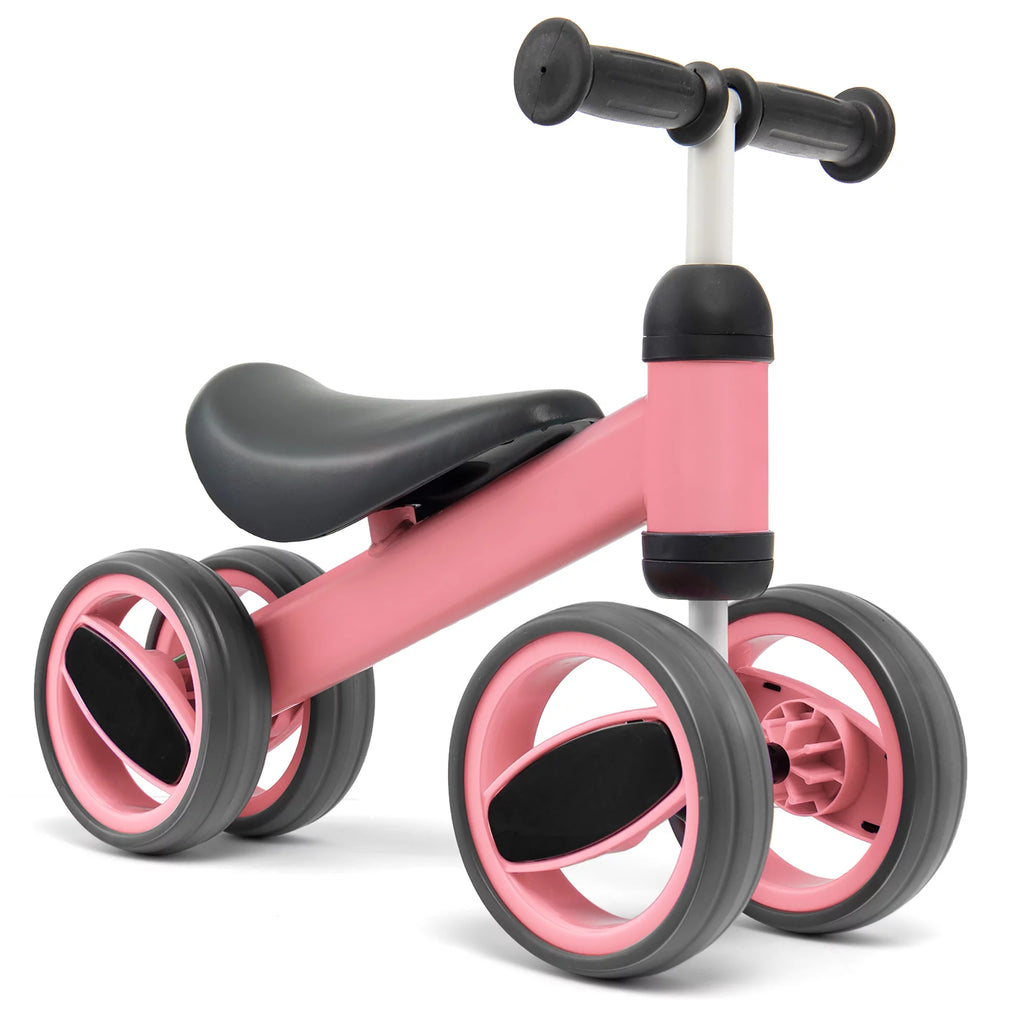 Pink 4 Wheels Baby Balance Bike S5197