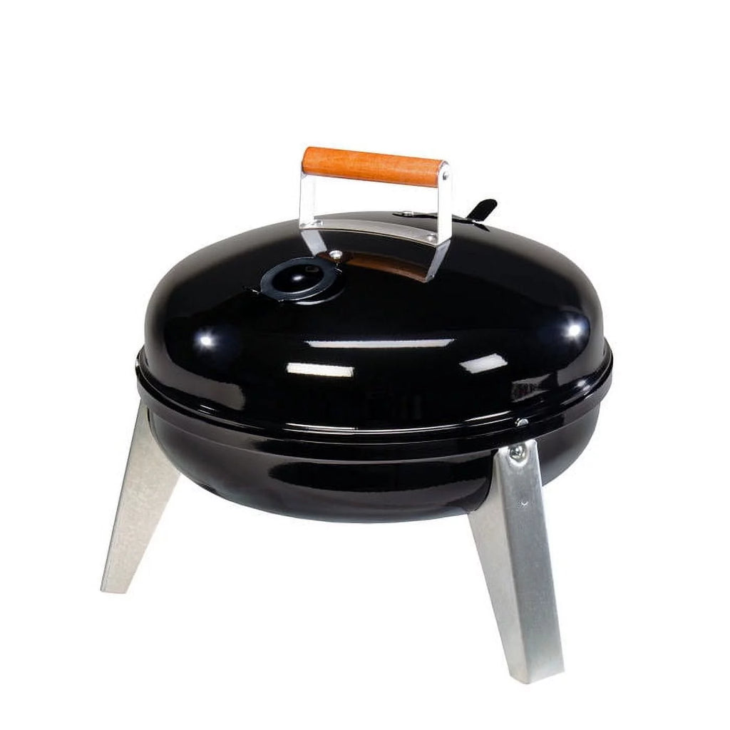 Portable Steel Charcoal Grill Black K766840