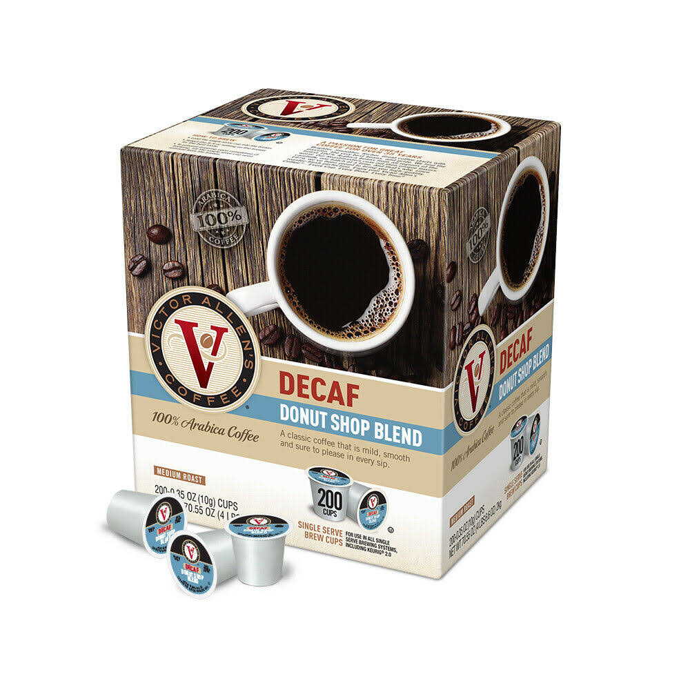 Decaf Medium Roast Coffee K Cups 200 Count M9904