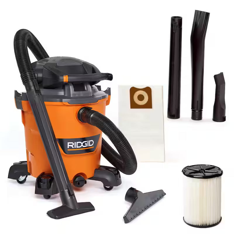 12 Gallon 6.0 Peak HP Wet Dry Vacuum with Detachable Blower J70208