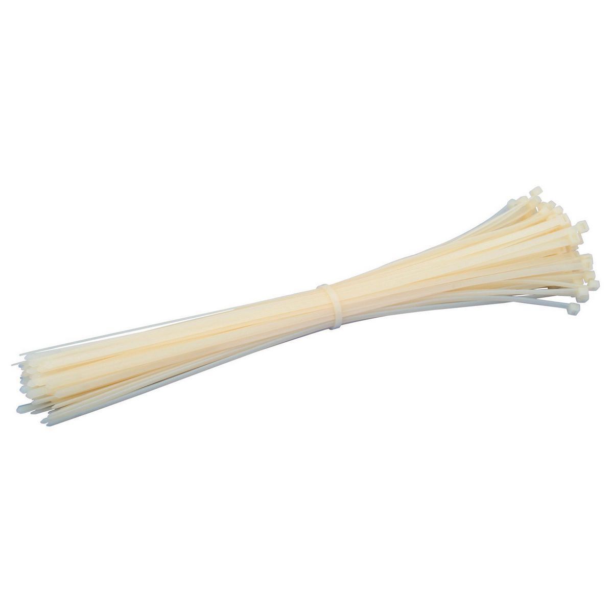 White 15 in. Cable Ties 100-Pack N4226