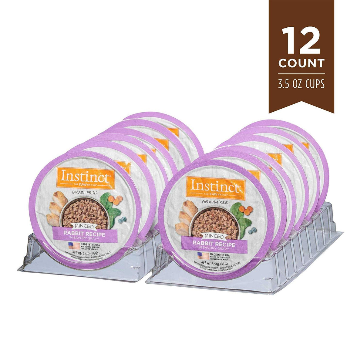 Grain-Free Minced Recipe Wet Cat Food Cups G700023
