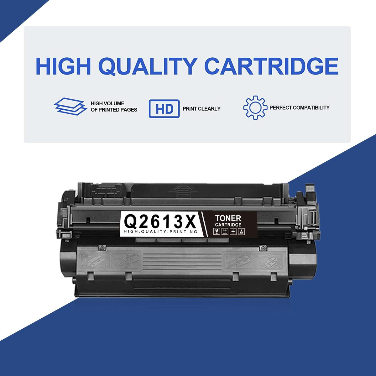 Compatible Black Toner Cartridges 2-Pack P718084