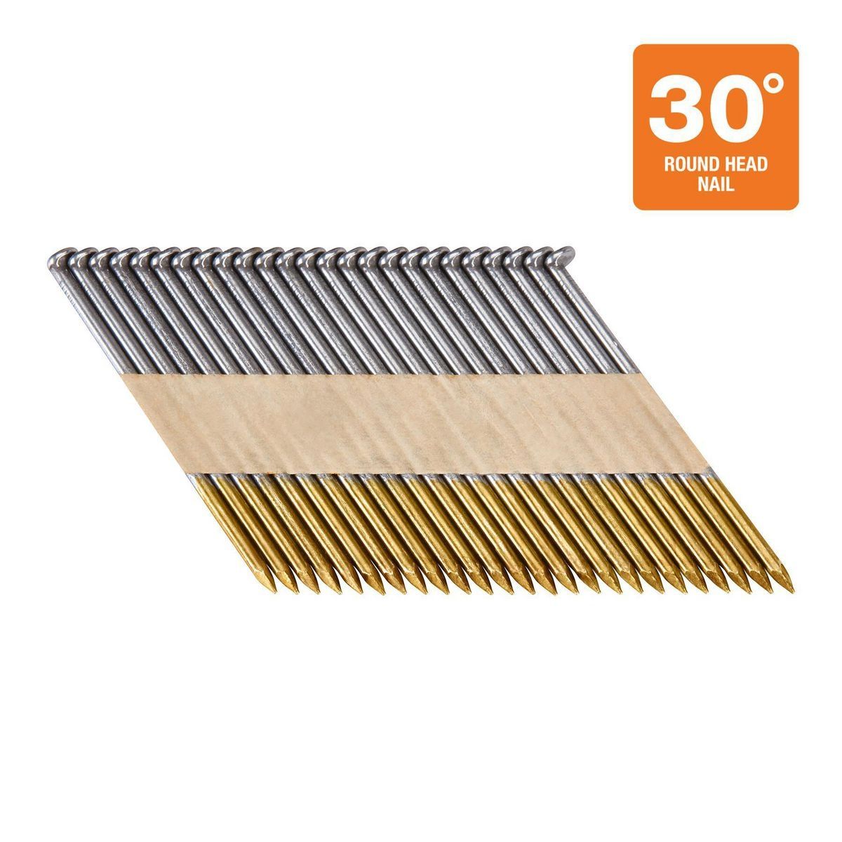 3 in. Bright Framing Nails, 2000 Pack H47653