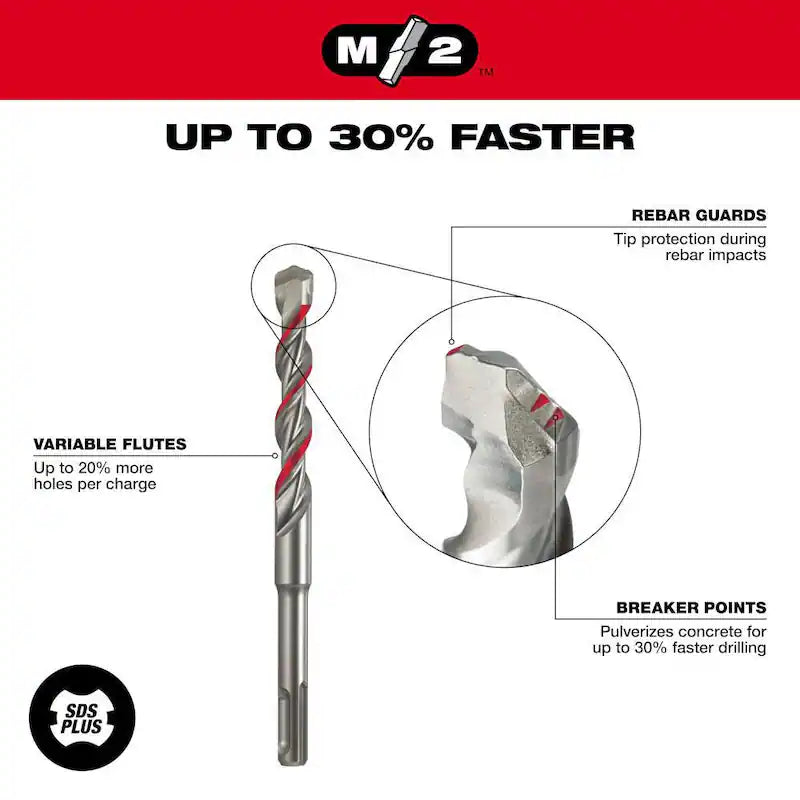 3/4 in. x 12 in. SDS Carbide Drill Bit Y9570