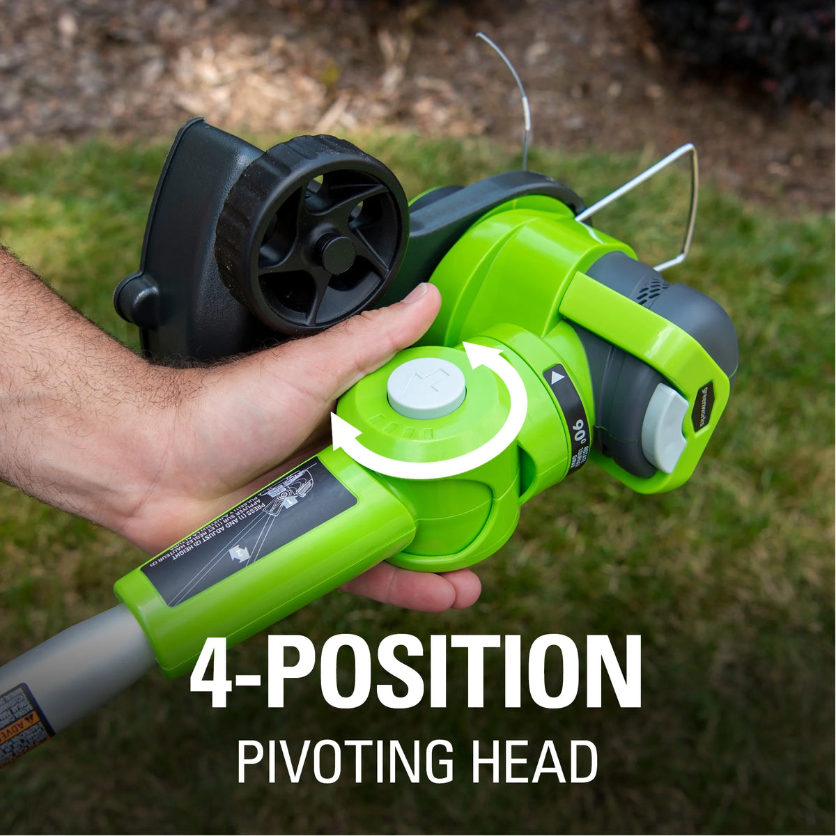24V 12 inch Cordless String Trimmer/Edger with 2.0 Ah Battery and Charger G743289
