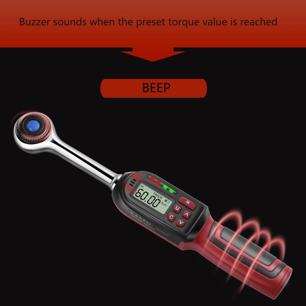 1/2-Inch Drive Digital Torque Wrench G3908