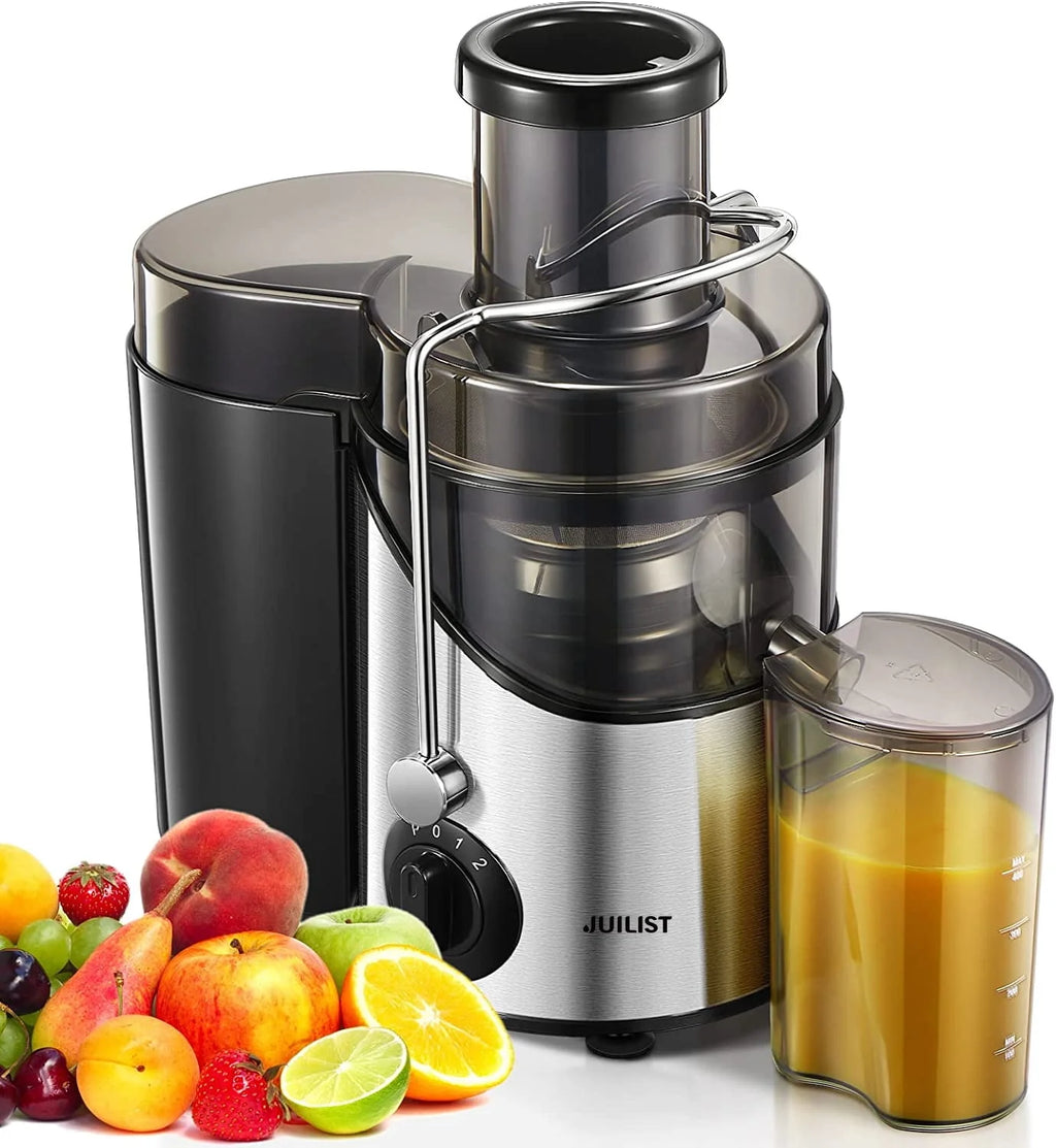 Black Juicer Machine with 3 Feed Chute S9337