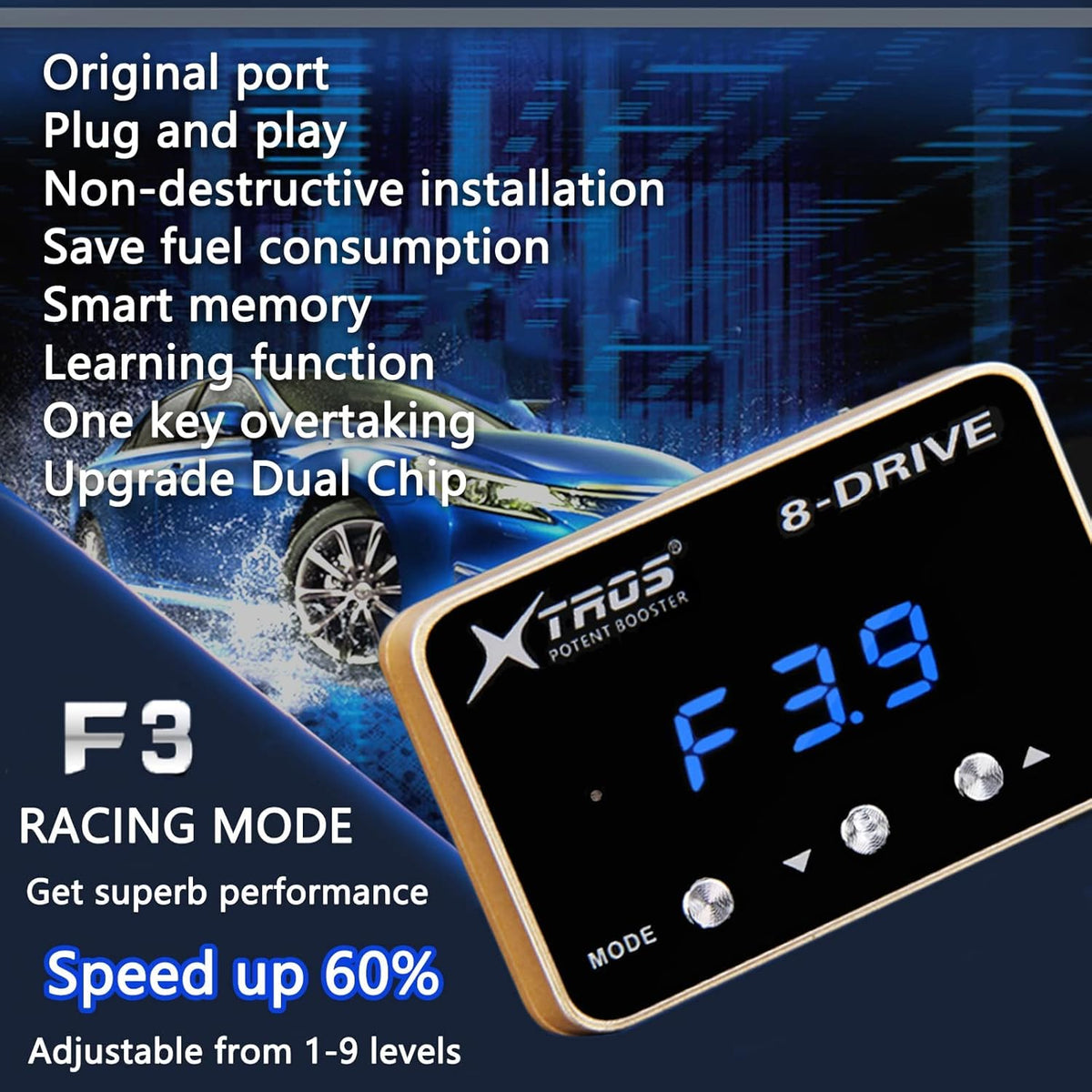 Pedal Throttle Response Controller Electronic Accelerator I9677