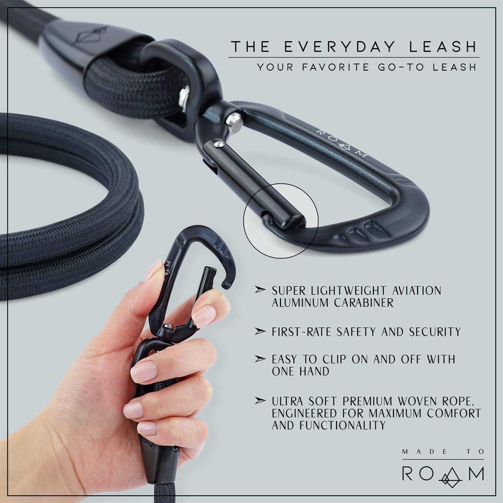 Ultra Soft Dog Leash with Carabiner J966786