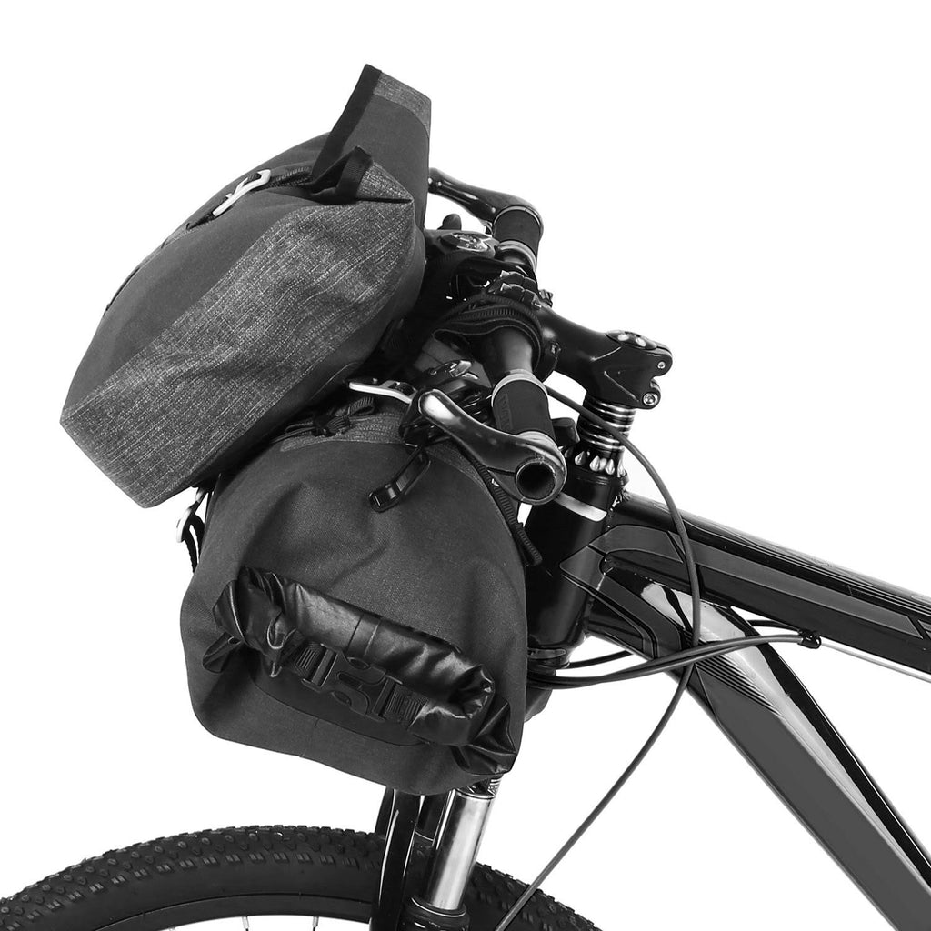 Waterproof 2 in 1 Cycling Handlebar Bag Set Large Capacity Y3645