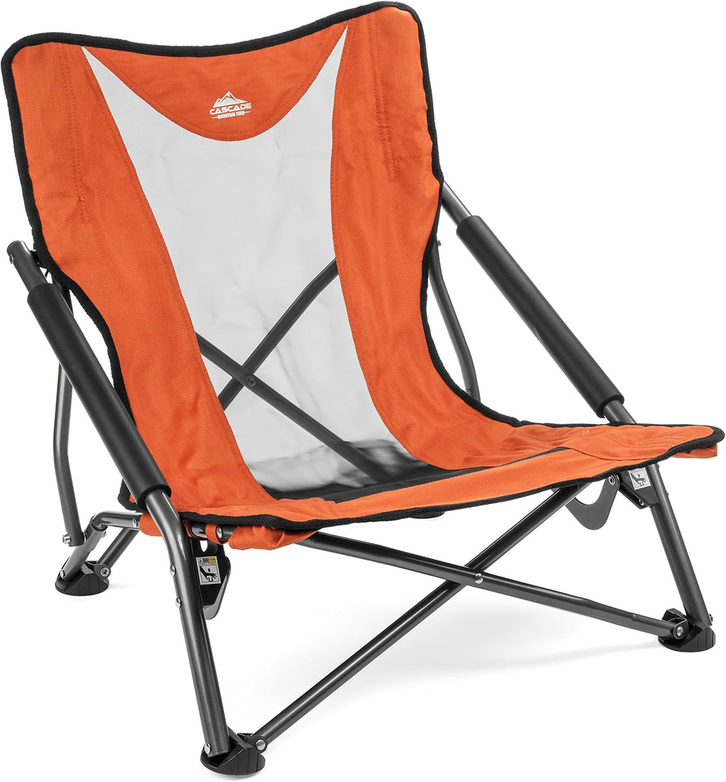 Low Profile Folding Camping Chair with Carry Bag O2457