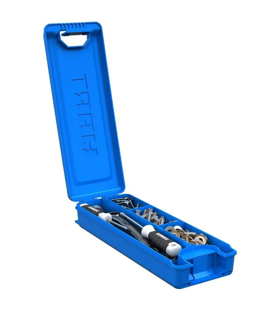 Stack System Tool Box with Small Blue Organizer & Dividers O9063