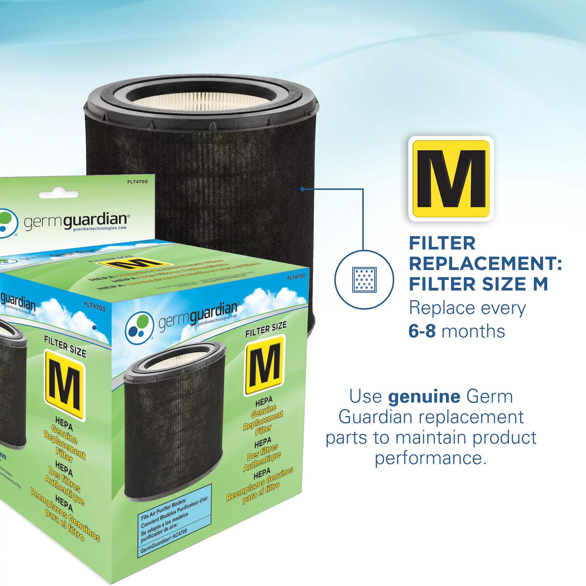 HEPA Filter UV-C Air Purifier Q4037