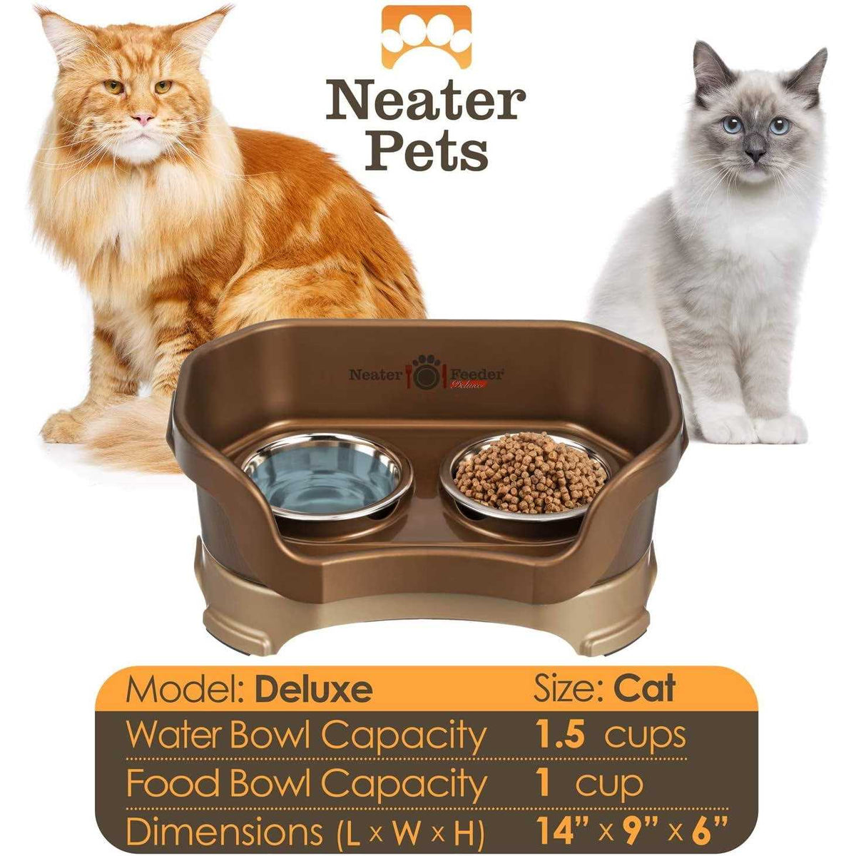 Elevated Cat Bowls L5149