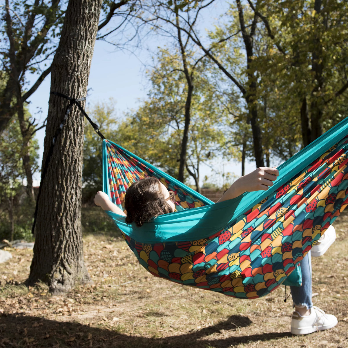 Nylon Portable Camping Travel Hammock T316