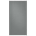 Matte Grey Glass Top Panel for 4-Door French Door Refrigerator S40003