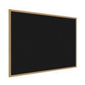 Wood Frame Recycled Rubber Bulletin Board I630