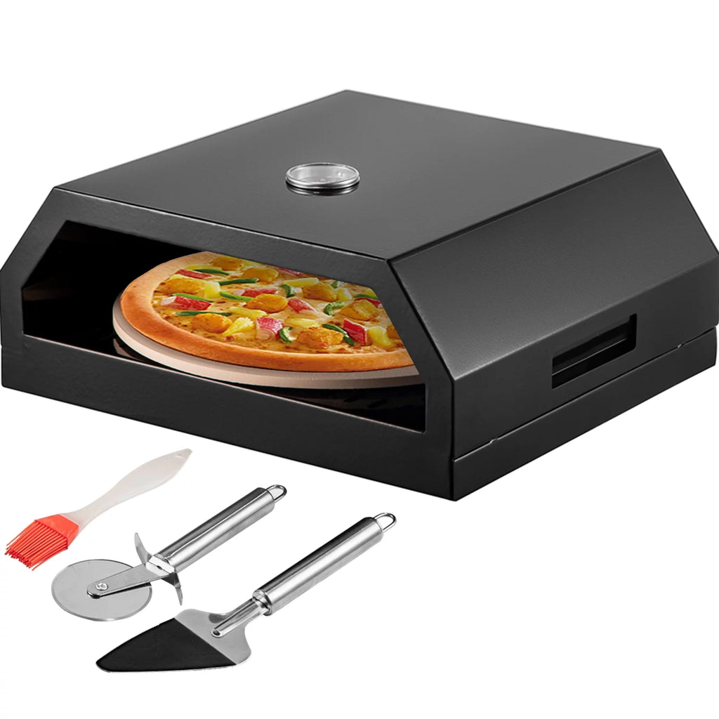 Stainless Steel Outdoor Pizza Oven with 12 Pizza Stone and Baking Tools F41267