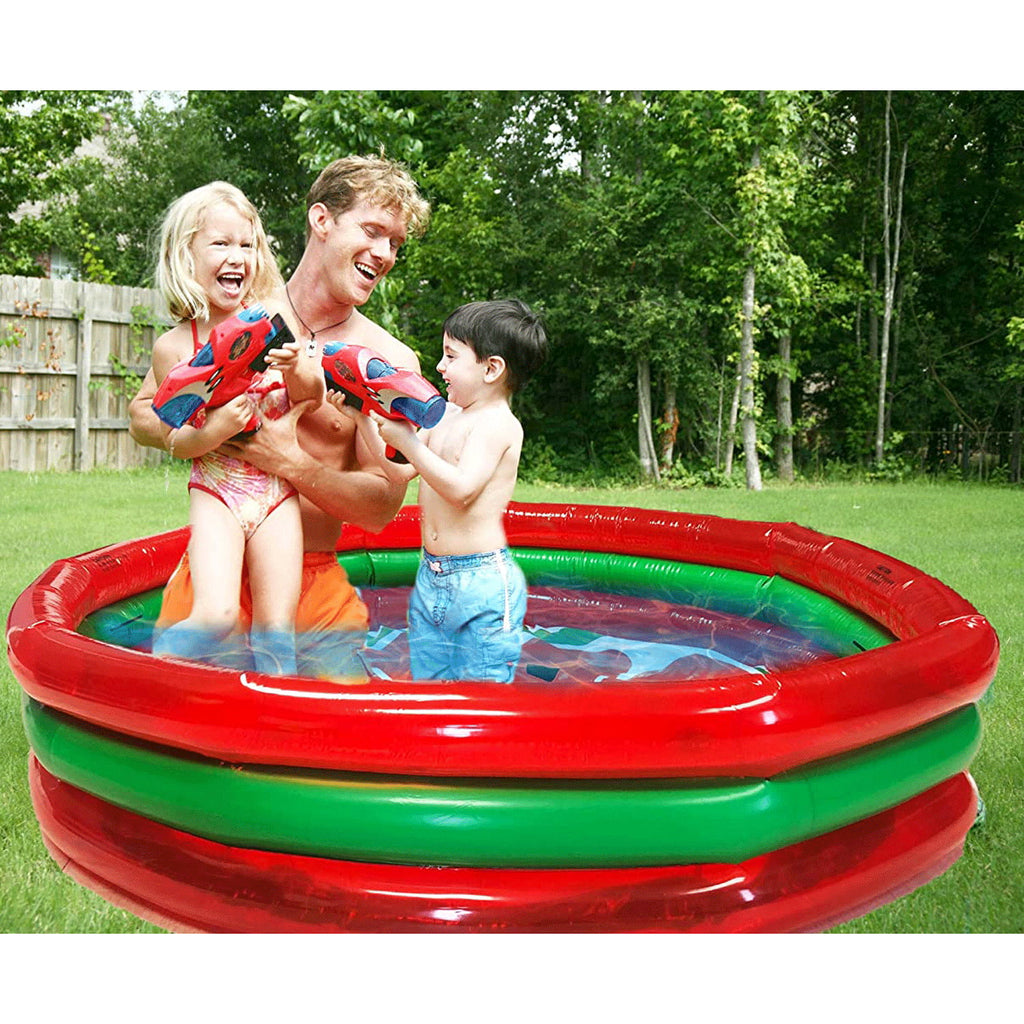 53 Gallon Inflatable Kiddie Swimming Pool Set N941