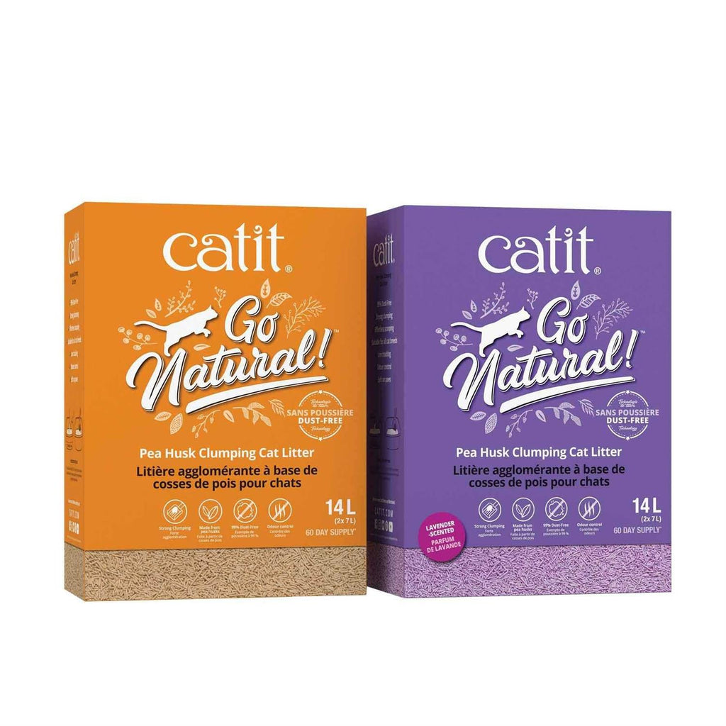 Pea Husk Clumping Cat Litter B82830