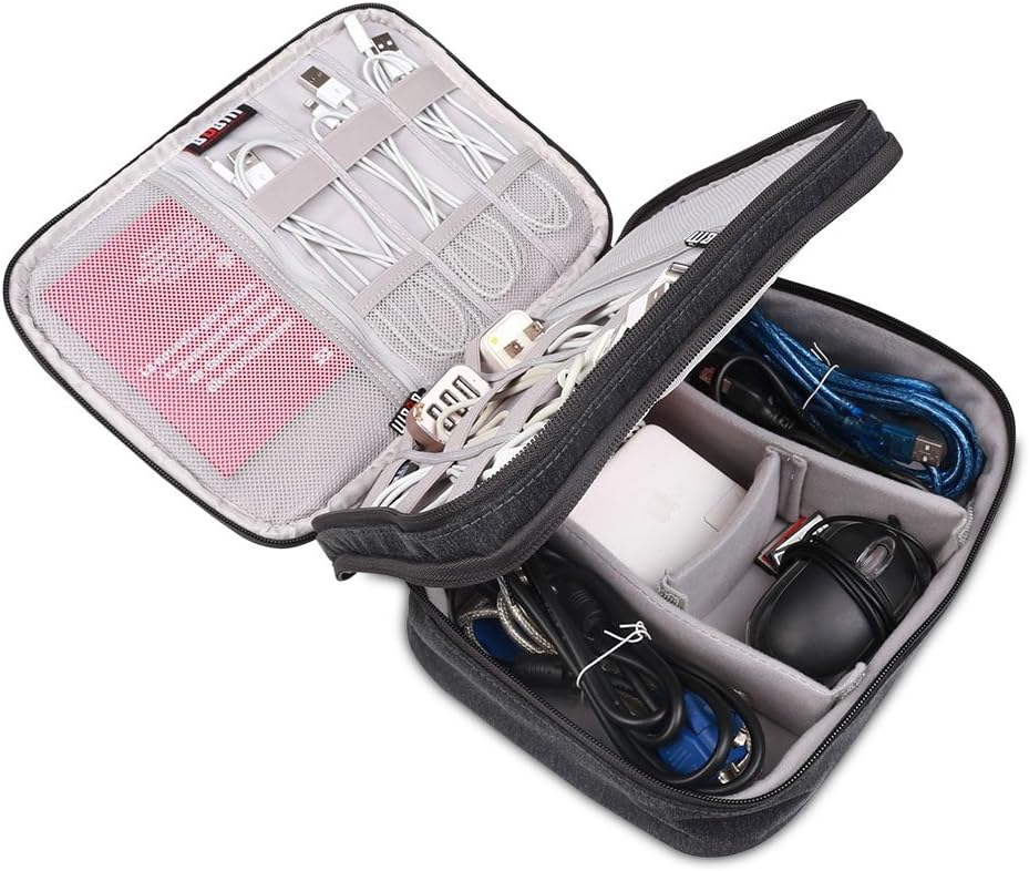 3 Pcs Electronic Organizer Bag Pouch W132095