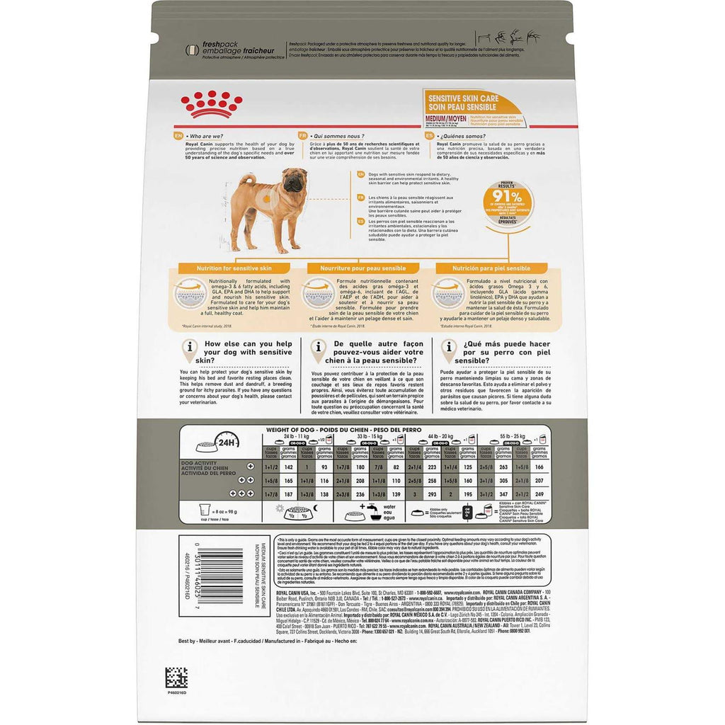 Adult Medium Sensitive Skin Dry Dog Food J89928