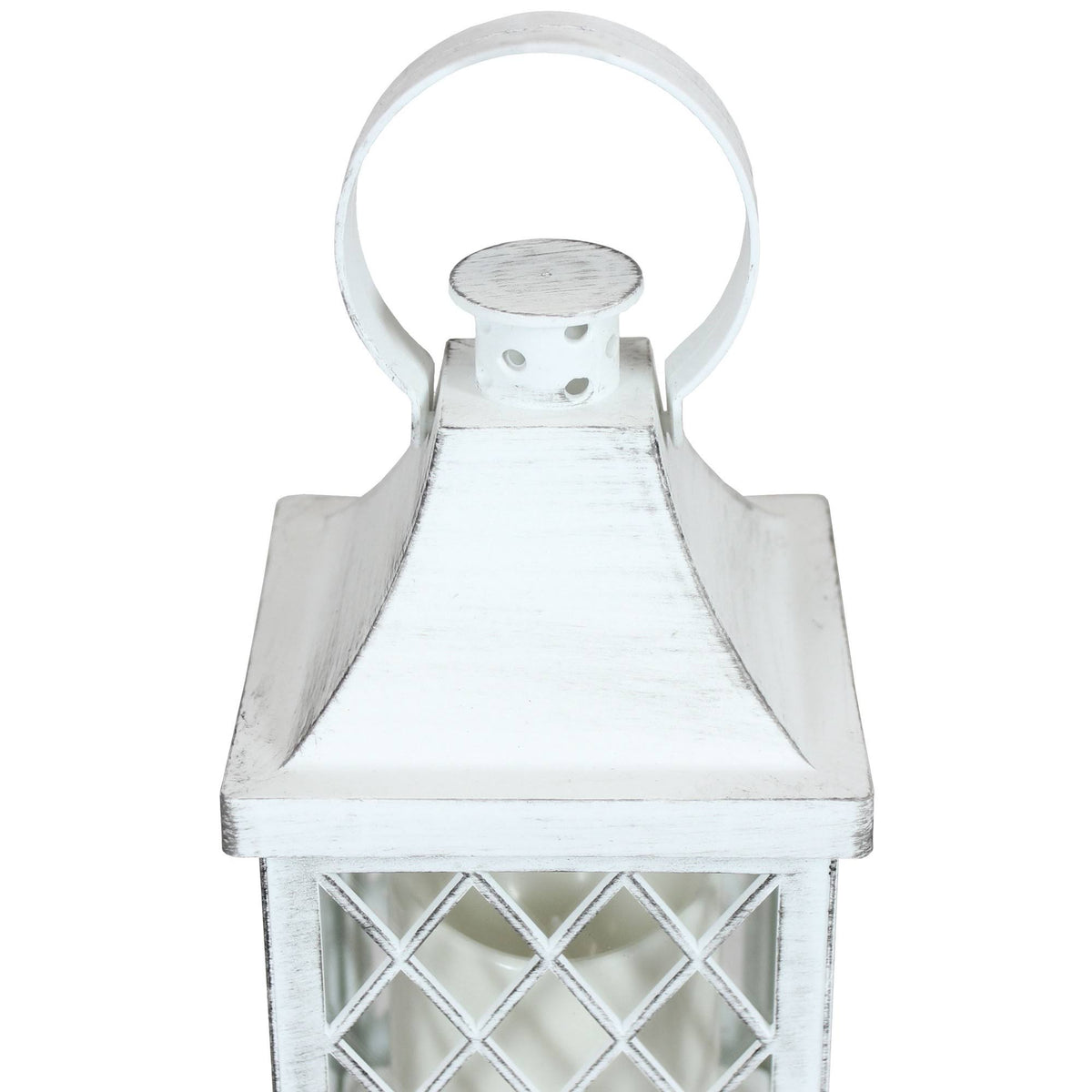 Indoor LED Candle Lantern Set of 4 10-Inch I91196