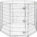 Foldable Metal Pet Dog Exercise Pen with Gate D609