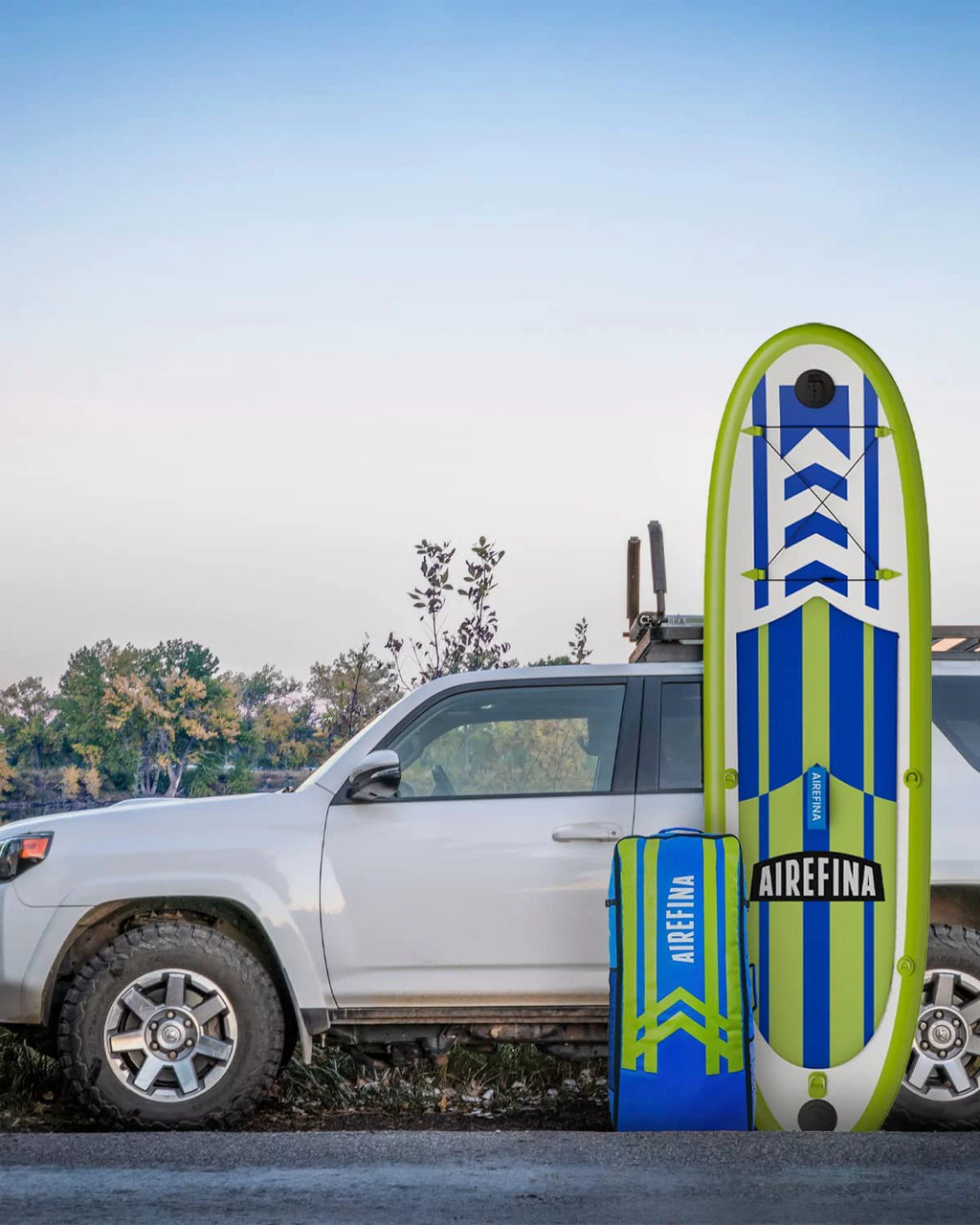 11' Inflatable Stand Up Paddle Board with Carrying Bag Q453339