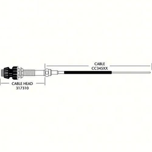 No Hub Control Cable 15 M64654
