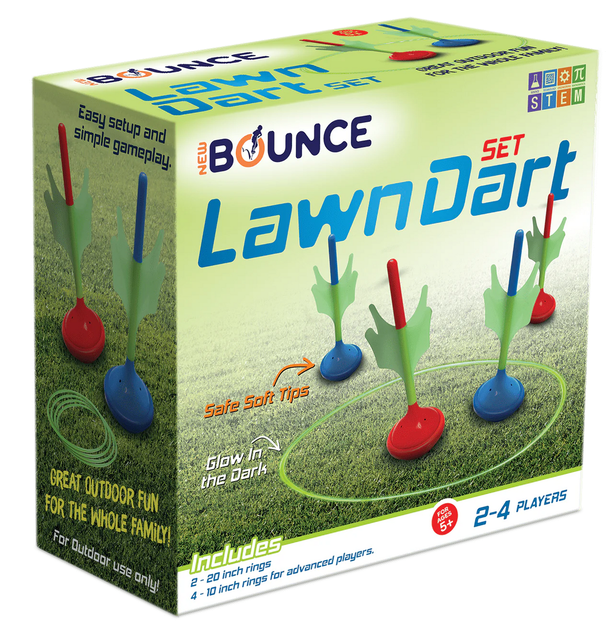 Glow in The Dark Soft Tip Lawn Dart Set C836
